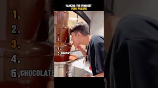 Ranking the Funniest Food Failure😂 #funny #hilariousfails