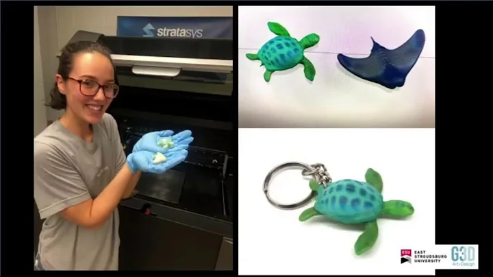 ESU Art + Design Student Work in the G3D 3D Printi...