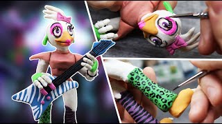 Making GLAMROCK CHICA from F.N.A.F.  Clay Tutorial 