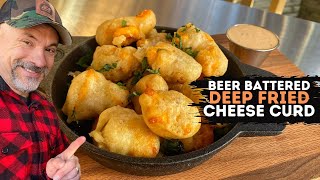 How To Make Beer Battered Deep Fried Cheese Curd