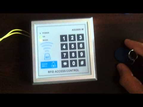 Участник AD2000-M с RFID+ПАРОЛЕМ