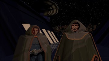 TIE Fighter 1995 Collectors CD Battle 1 Cutscene - Music with SC-55 Mk II