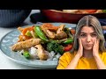 making healthy dinner | stir fry