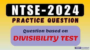 NTSE Preparation Class-10 | NTSE Exam - 2024 | NTSE Maths Questions for Class - 9 & 10 | NTSE Maths