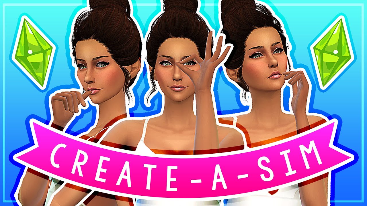 The Sims 4 Create A Sim How I Make My Female Sims ♥ Youtube