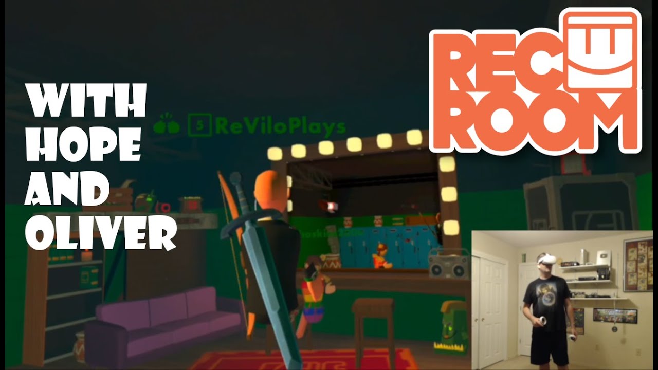 Rec Room With Hope and Oliver ITS LIKE ROBLOX!!! YouTube