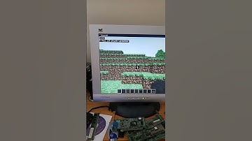 UNGCR: Minecraft on the S3 ViRGE (again, for a few seconds)