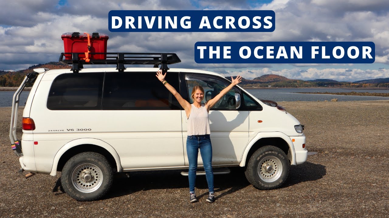 We Drove Across the Ocean Floor to an Island // 4x4 Van Life