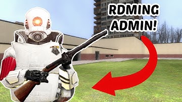 When An ADMIN Is RDMING - Gmod DarkRP Funny Moments