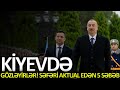 İLHAM ƏLİYEVİ 2021-Cİ İLDƏ KİYEVDƏ GÖZLƏYİRLƏR