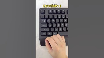 #Excel， 99%的人都不知道办公快捷组合键！#办公技巧 #快捷键 #电脑 #教程