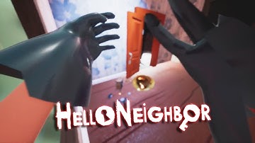 PLAYING AS THE NEIGHBOR!? & SECRET SHADOW CUTSCENE! | Hello Neighbor Alpha 4 Secrets