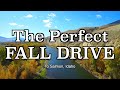 Perfect Fall drive to Salmon, Idaho