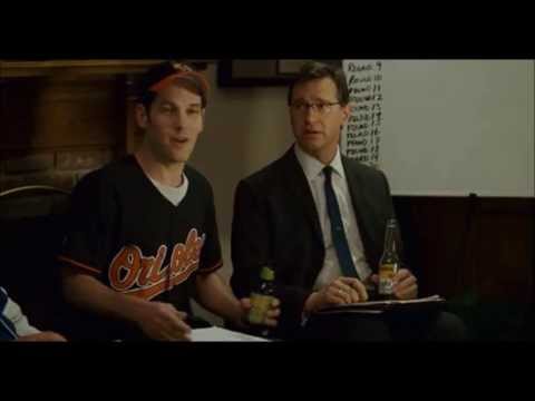 Knocked up fantasy baseball scene