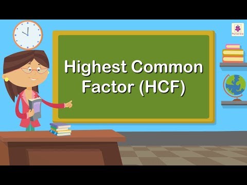 Highest Common Factor (HCF) | Mathematics Grade 4 | Periwinkle