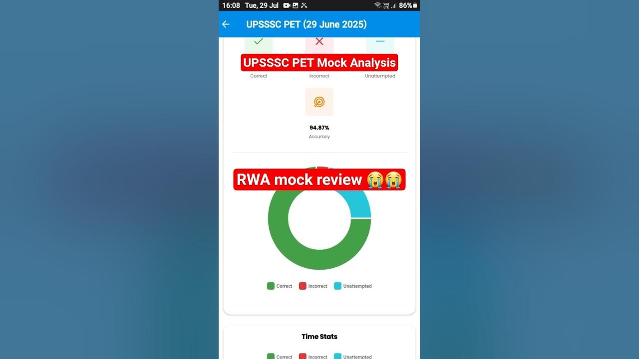 UPSSSC PET 2025 mock test analysis π #upsssc #shorts #rwa #mock #upssscpet #motivation #viral #pet UPSSSC PET 2025 mock test analysis π #upsssc #shorts #rwa #mock #upssscpet #motivation #viral #pet