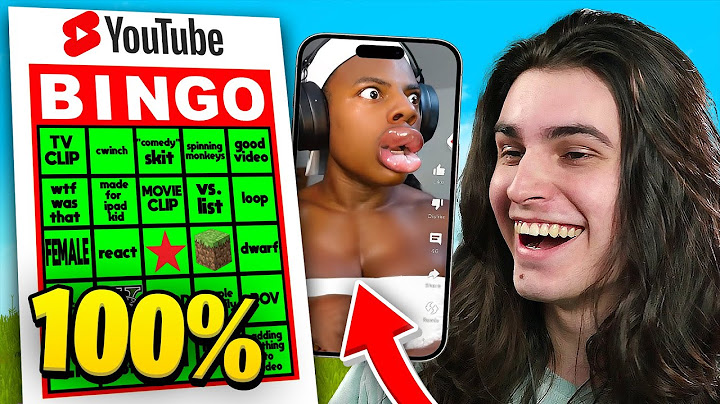 playing youtube shorts bingo 😭