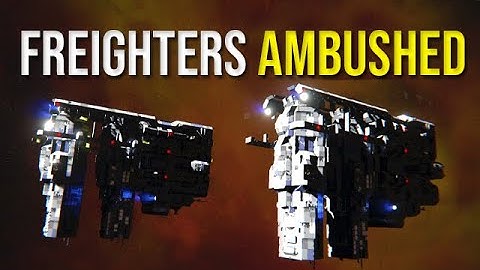 Space Engineers - Pirates Stop Freighters