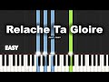 Jean Jean - Relache Ta Gloire | EASY PIANO TUTORIAL BY Extreme Midi