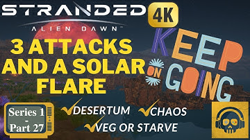 Stranded Alien Dawn (Early Access) in 4K - Desertum - Gameplay Walkthrough Part 27 (S1)