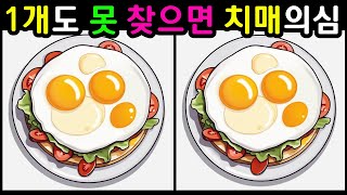 [다른그림찾기/치매예방퀴즈] 틀린그림찾기/숨은그림찾기/find the Difference