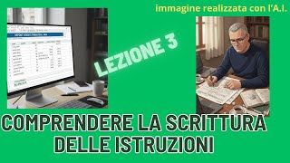 Il VBA di Excel - Lezione 3 - Comprendere la scrittura delle istruzioni