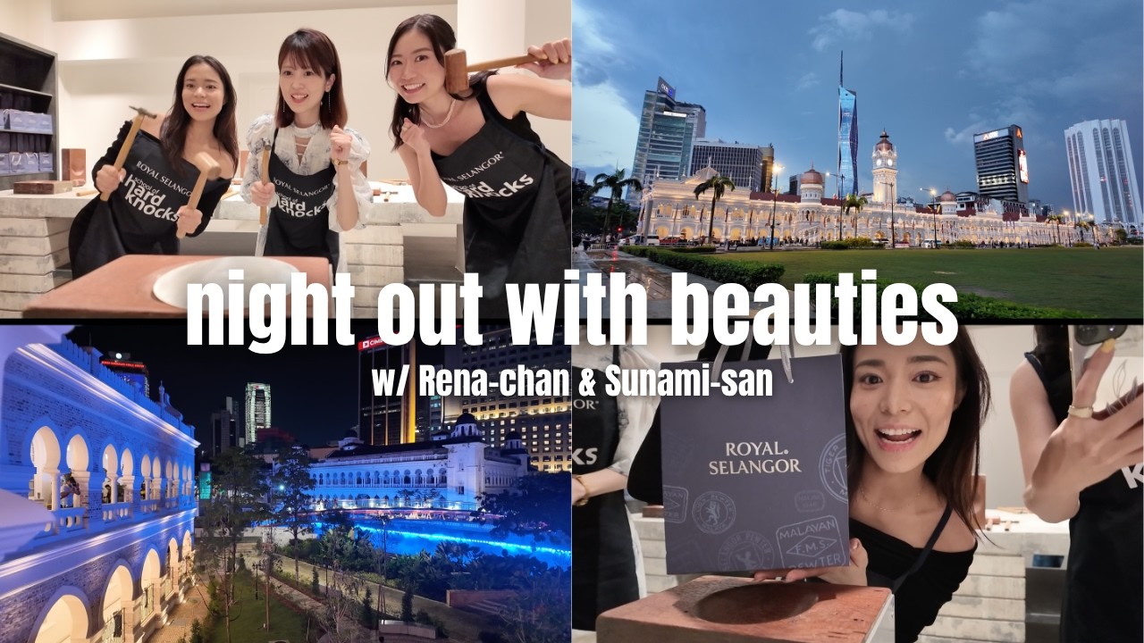 A night out with two beautiful Japanese girls🇲🇾🤍