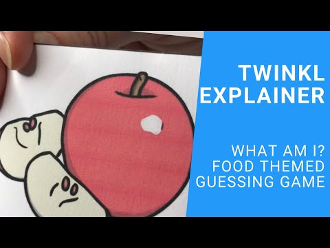 What Am I ' Food Themed Guessing Game Riddles
