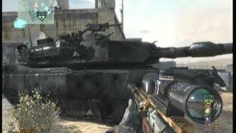 MW3 Multiplayer gameplay-Demolition on Demoliton AS50 Moab