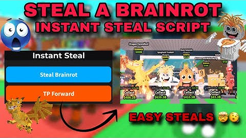 [NEW ☢️] Steal a Brainrot Script | Instant Steal Script | No key | Op Script | #stealabrainrot 