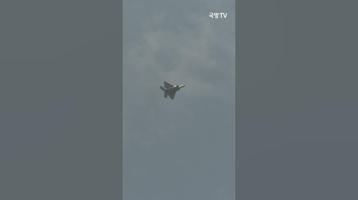 슬로우모션 아닙니다(feat. F-22 랩터)