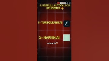 “2 FREE AI Tools That Every Student Must Try! 🔥 | Study Smarter in 2025 😳📚” #classiebit #viral #fact