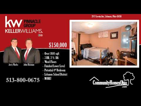 29 S Corwin Ave, Lebanon, OH home video tour