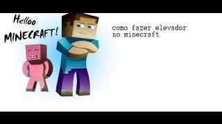 como fazer um elevador no minecraft de xbox 360 edition