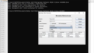 Soal Ujian Akhir Semester Pemrograman Berbasis Objek III - Teknik Informatika Universitas Nusa Nipa.