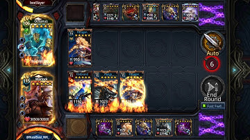 Deck heroes LEGACY / Firebrand (flame plume 10) vs Dragon Lancer