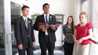 Video thumbnail of "Missionaries Play Child's Prayer on Ukulele"