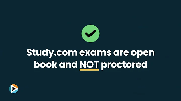 Study.com College Saver Myths BUSTED - No Proctored Exams