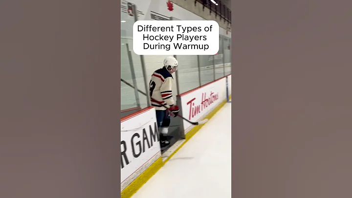 Types of Players in Warmup🤣 #hockey #hockeyplayers #pregame #warmup #nhl #hockeyvideos #relatable