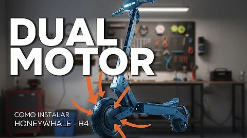 Como fazer Dual Motor no patinete Honeywhale H4 / kukirin G4