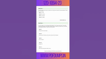1Z0-1094-23 Exam Questions & Practice Tests - Free Download