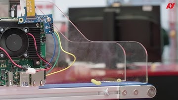 Alvium camera used in embedded vision machine learning application