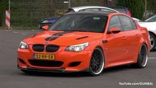 VERY LOUD BMW E60 M5 w/ Eisenmann Race Exhaust + Custom X-Pipe!