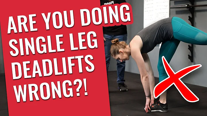 5 Common Single Leg Deadlift Mistakes (And How to Fix Them!)