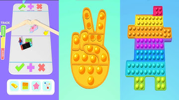 Fidget Trading 3D - video gameplay - android, ios - all levels - Part 2