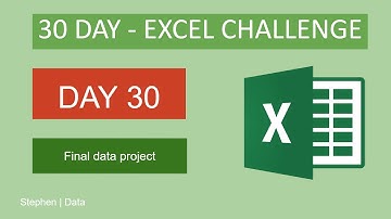 DAY 30 | 30 Day Excel Challenge | #dataanalysis #datascience #dataanalytics