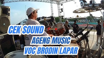 CEK SOUND AGENG MUSIC LAPAR CAK BRODIN FEAT DHEHAN PRO LIVE BAJOMULYO PATI