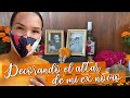 Decorando el altar de mi ex novio (Día de muertos) I MEXALEX