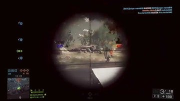 Battlefield 4 ACROSS MAP NO-SCOPE