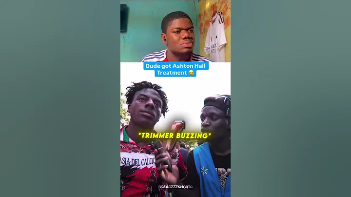 Bro got Ashton Hall Treatment 🤣🤣